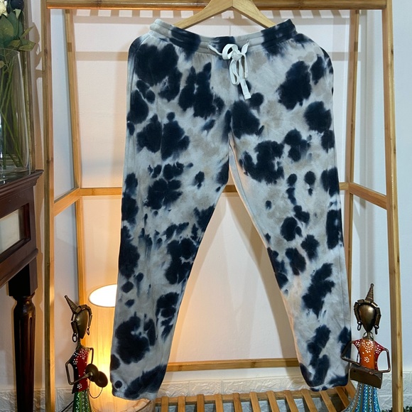 THE DROP Multi Tie Dye Fleece Drawstring Sweatpants Jogger’s. Size-XL - Picture 7 of 11